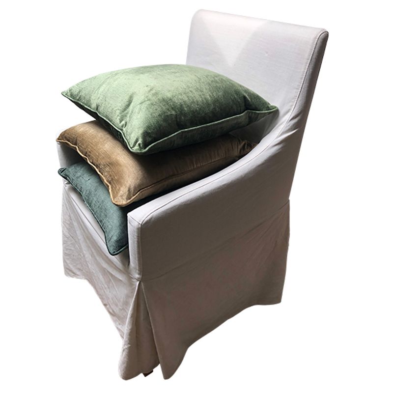 Cushion Cover Matt Velvet Decadent Green 50x50
