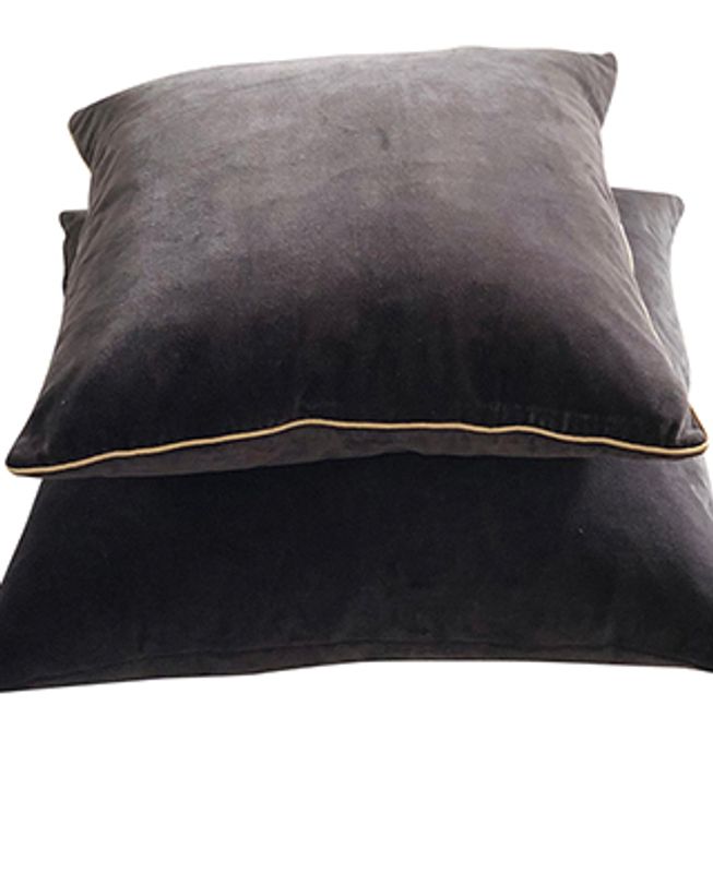 Pillowcase Velvet Glam Antrasithe