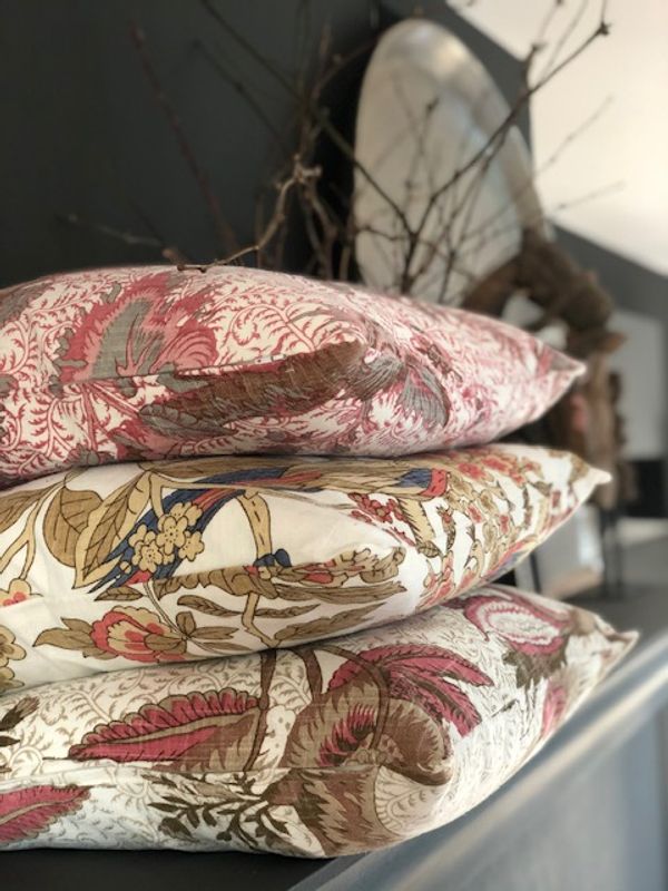 Putetrekk Print Cotton Linen Fantasia