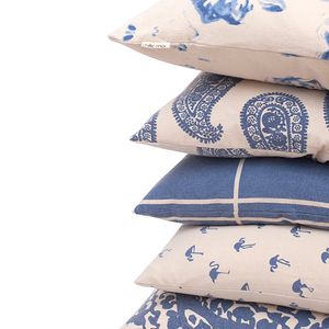 Hovedbilde Putetrekk China Blue Flamingo
