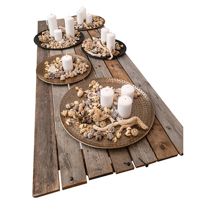 Decorfat antique gull small