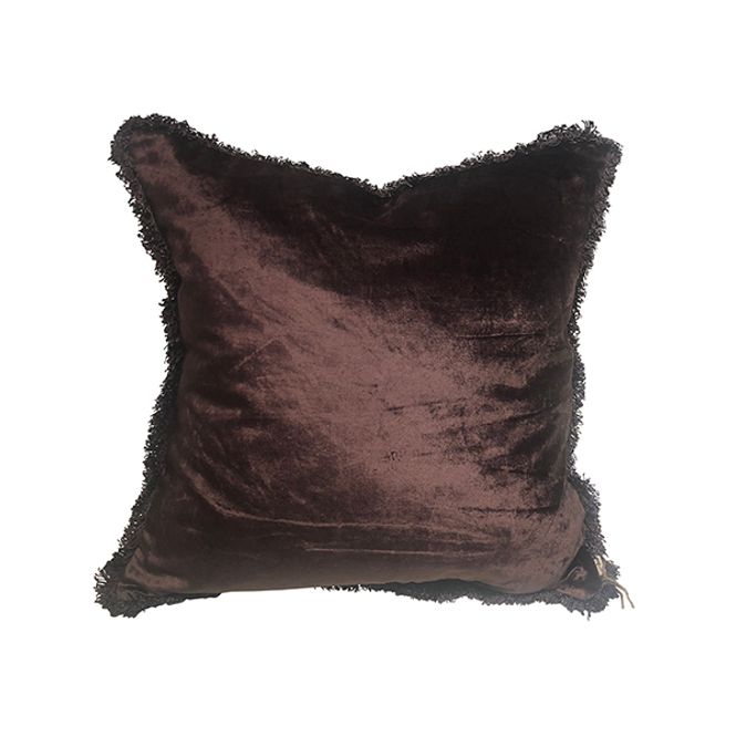 Hovedbilde Putetrekk Shiny Velvet Maroon ...