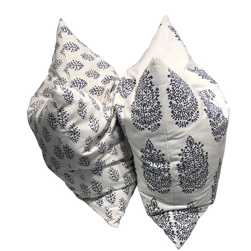 cushion cover blue turtle