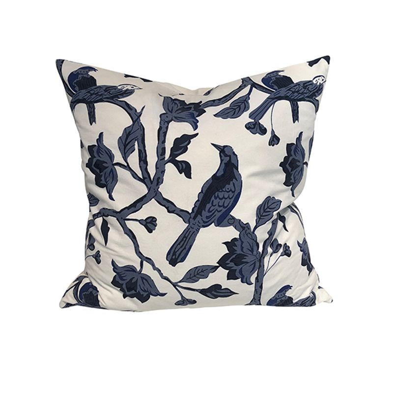 cushion cover blue turtle