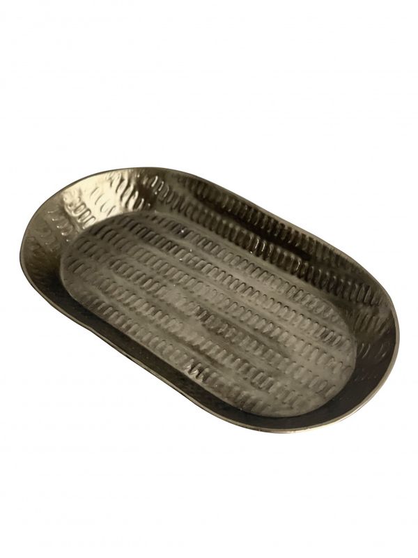 Sense Tray Oval M Antique Gold
