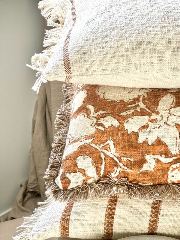 Cushion Cover Simplicity Air Burned Orange