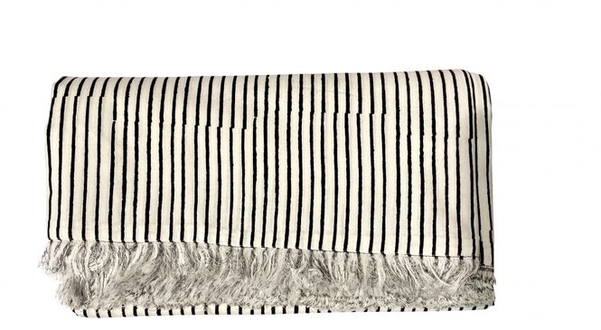 Main Image Throw Stripe Blue